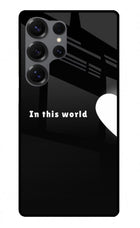This World Samsung S25 Ultra Glass Case