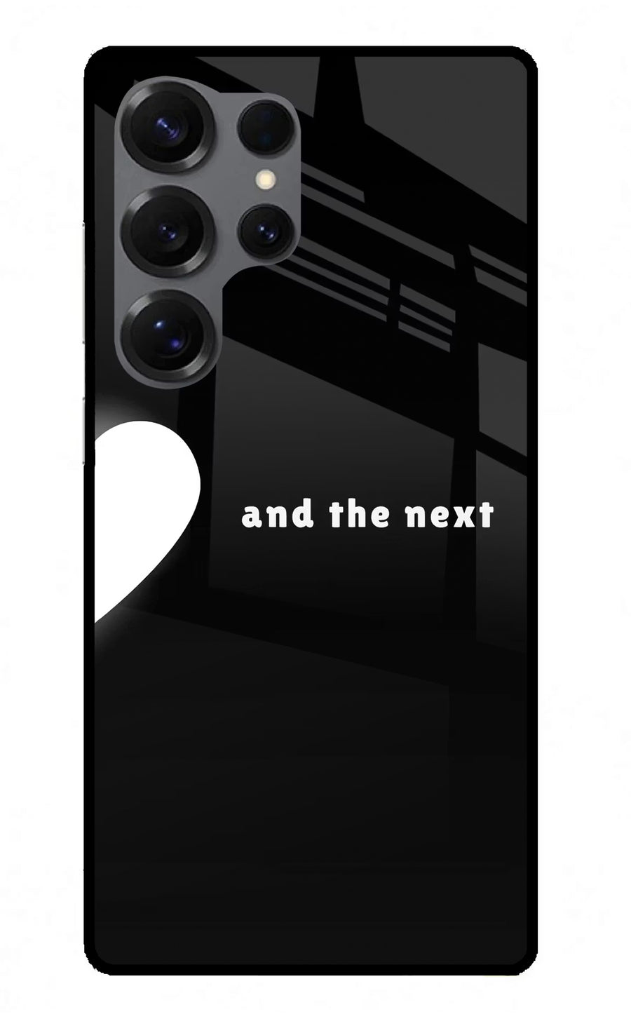 Next World Samsung S25 Ultra Back Cover, Glass case