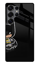 Bat Kitty Samsung S25 Ultra Glass Case Back Cover by Casekaro