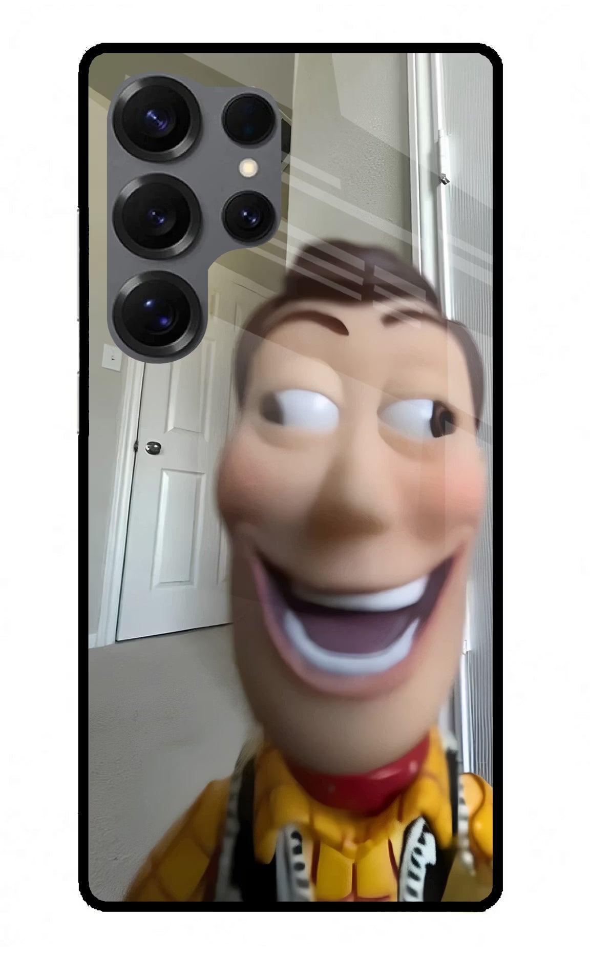 Side Eye Woody Samsung S25 Ultra Glass Case