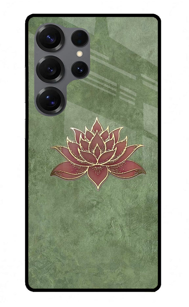 Lotus Grace Samsung S25 Ultra Glass Case