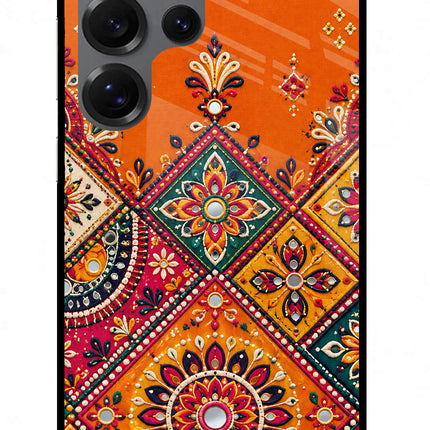 Kutch Glow Samsung S25 Ultra Glass Case