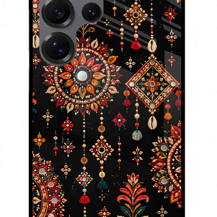 Boho Noir Samsung S25 Ultra Glass Case