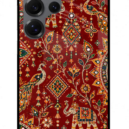 Laal Riwaaz Samsung S25 Ultra Glass Case