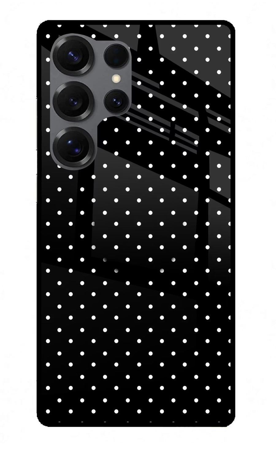 White Dots Samsung S25 Ultra Pop Case, Metal case