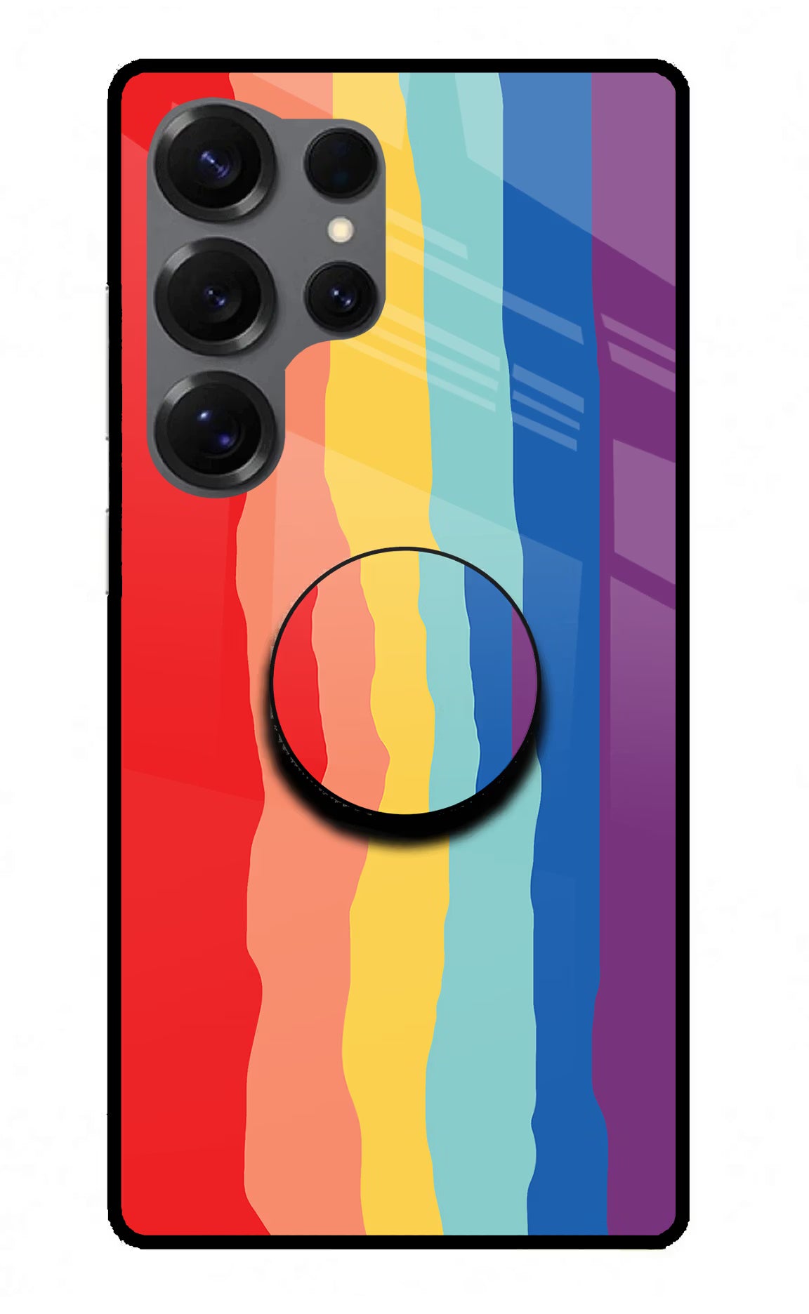 Rainbow Samsung S25 Ultra Pop Case by Casekaro