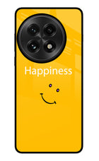 Happiness With Smiley OnePlus 13 Glass Case