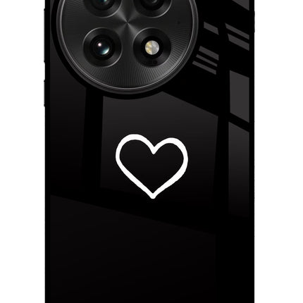 Heart OnePlus 13 Glass Case