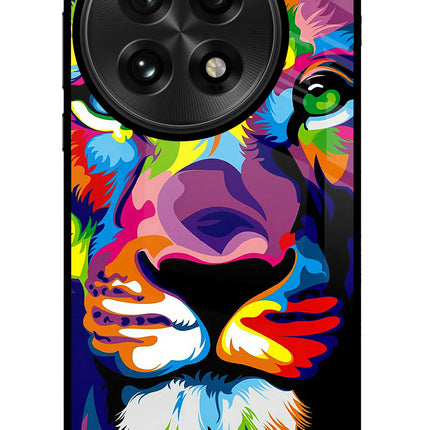 Lion OnePlus 13 Glass Case