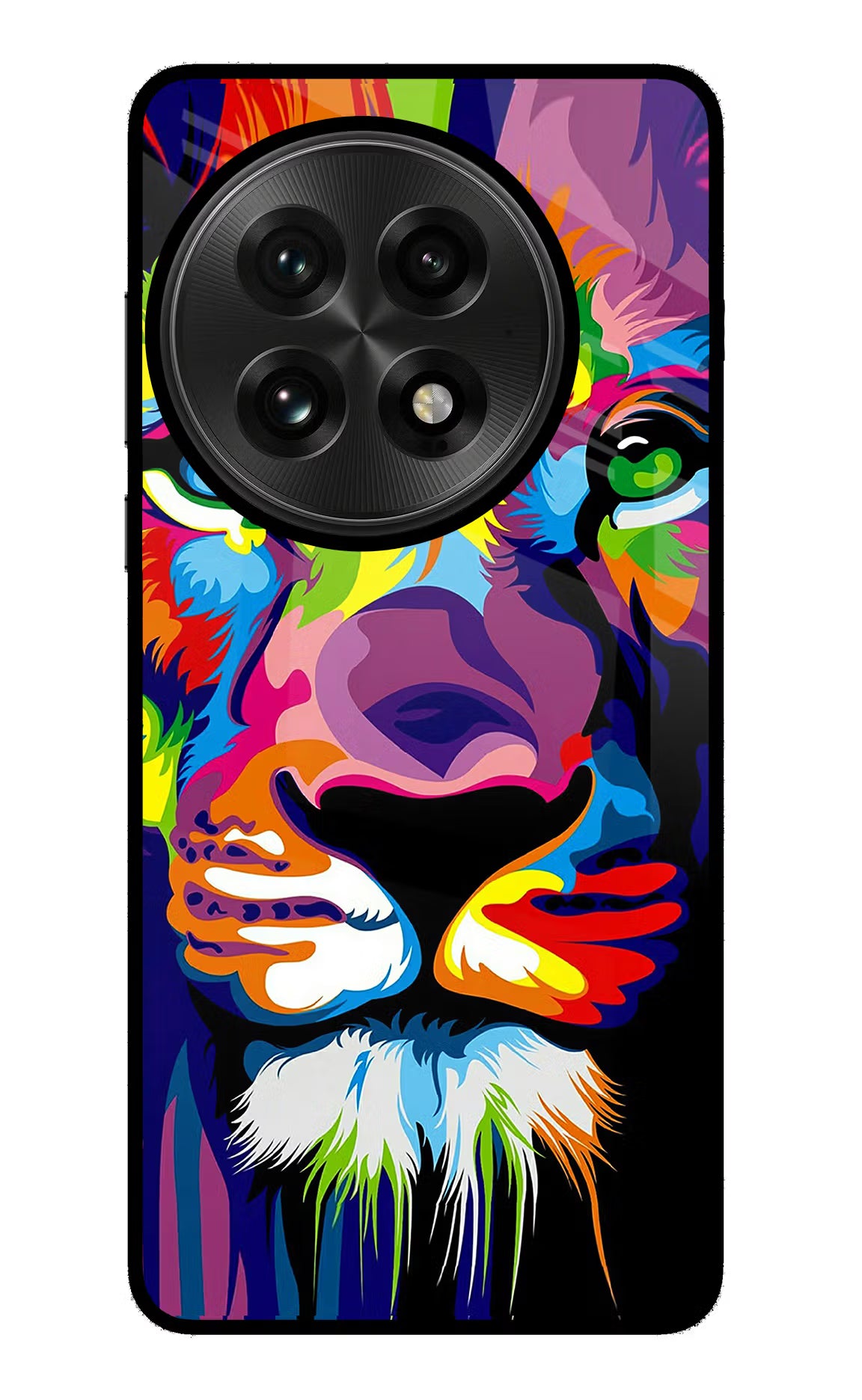 Lion OnePlus 13 Glass Case