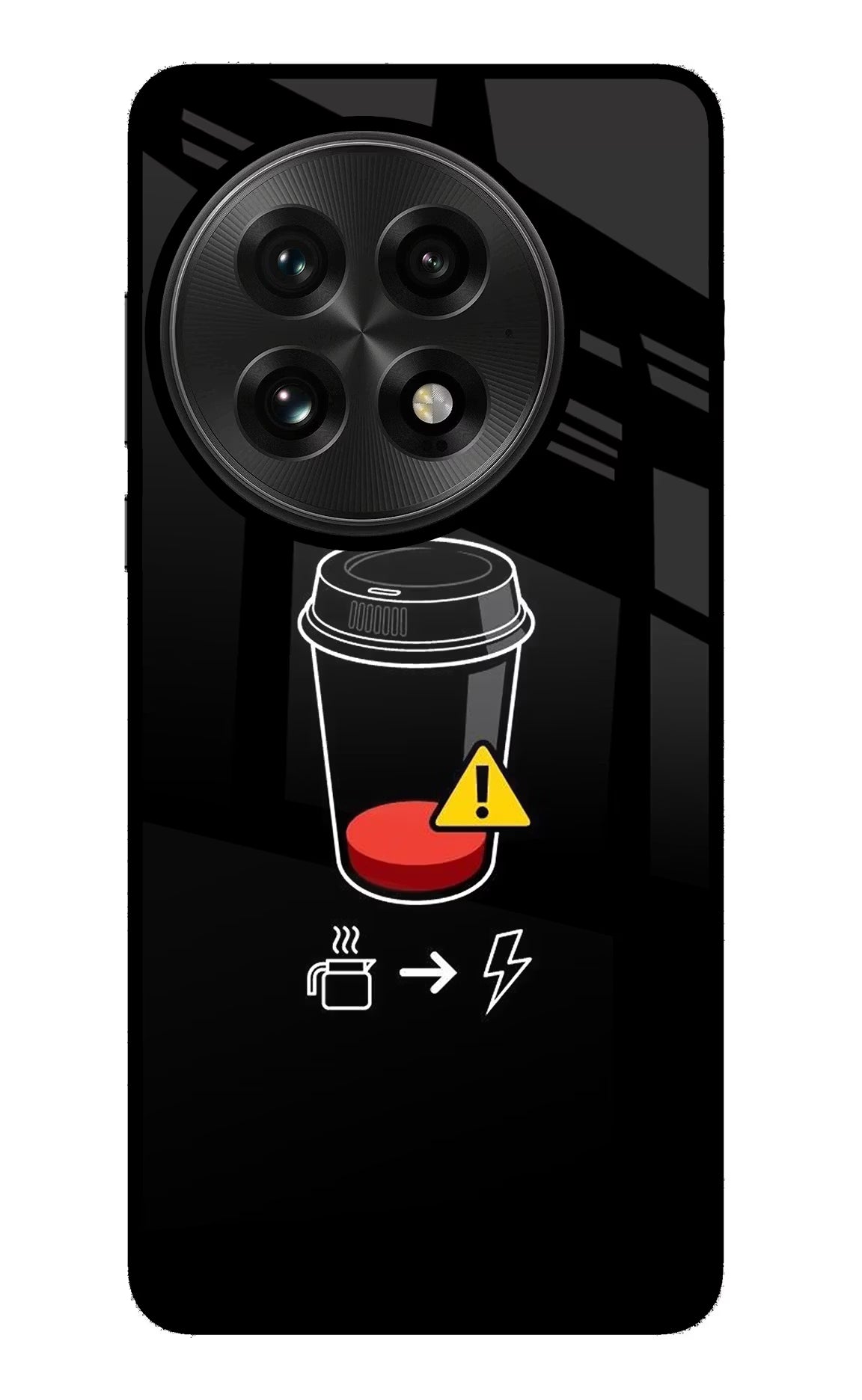 Coffee OnePlus 13 Glass Case