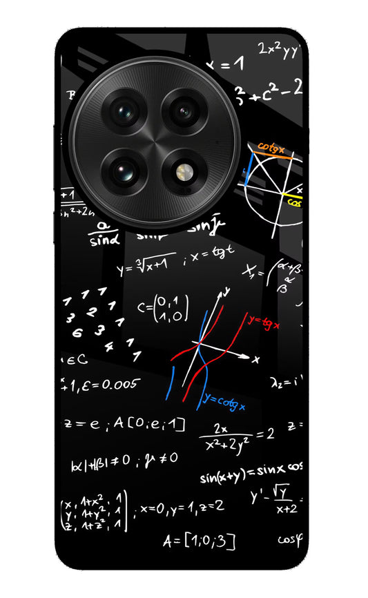 Mathematics Formula OnePlus 13 Glass Case