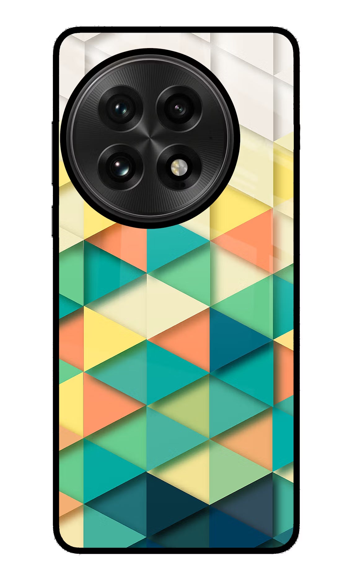 Abstract OnePlus 13 Glass Case