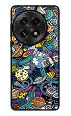 Space Abstract OnePlus 13 Glass Case