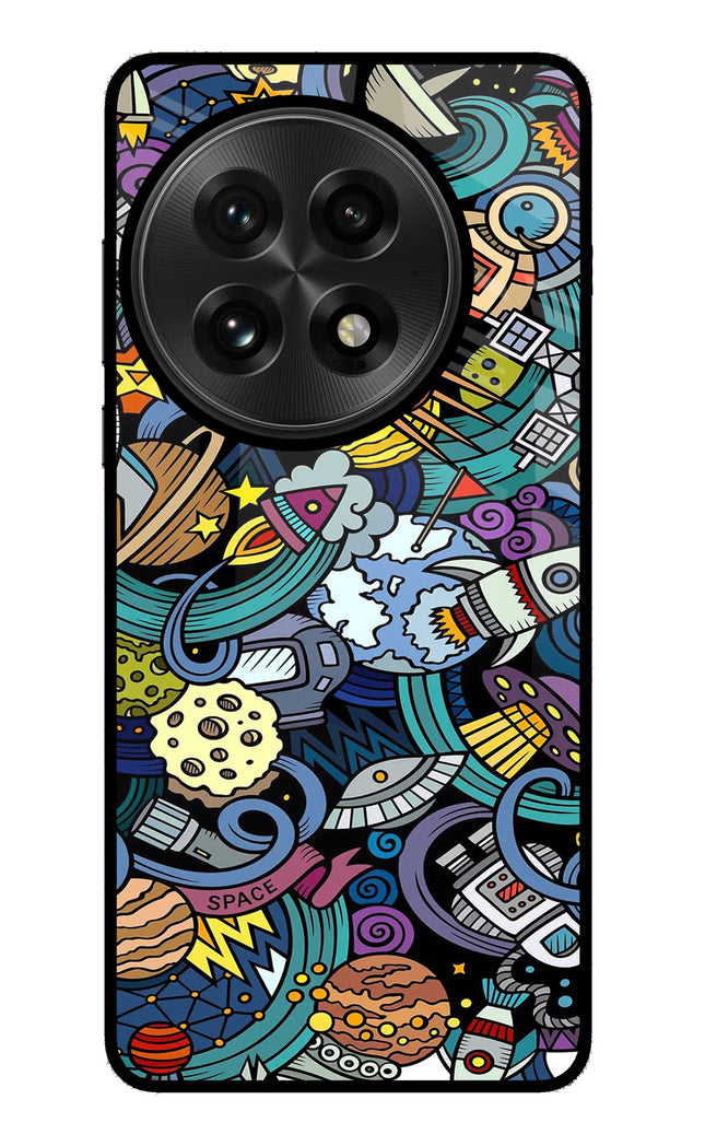 Space Abstract OnePlus 13 Glass Case