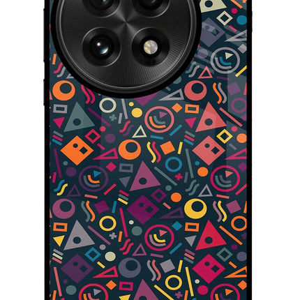Geometric Abstract OnePlus 13 Glass Case