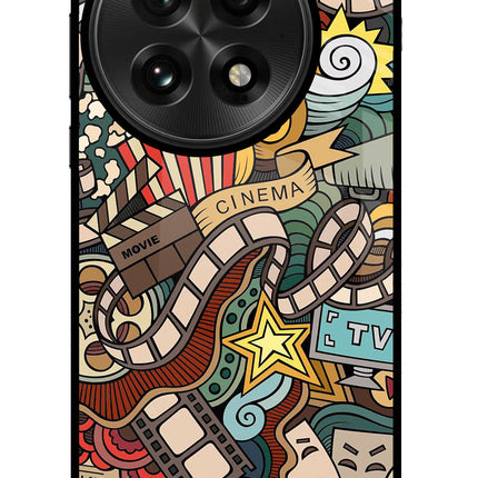 Cinema Abstract OnePlus 13 Glass Case