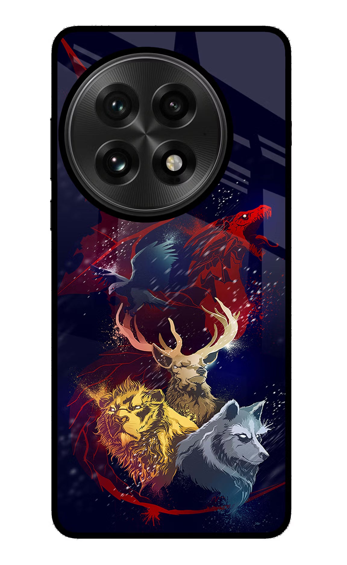 Game Of Thrones OnePlus 13 Glass Case Back Cover by Casekaro