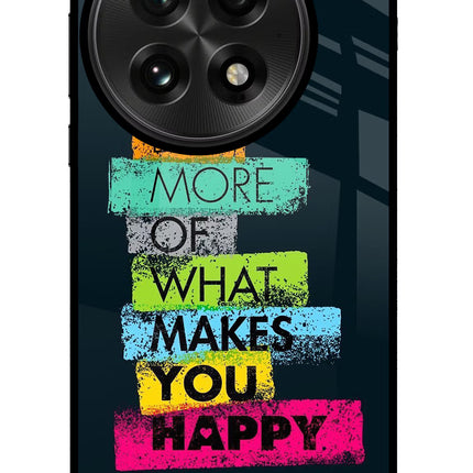 Do More Of What Makes You Happy OnePlus 13 Glass Case