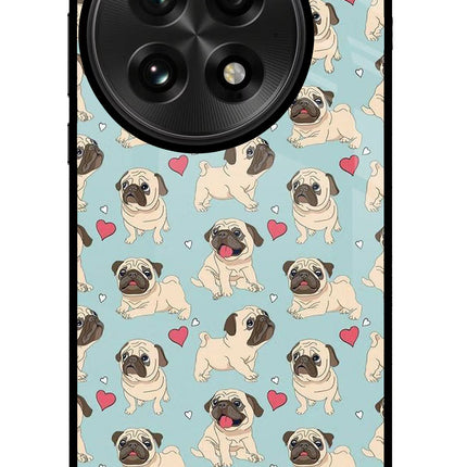 Pug Dog OnePlus 13 Glass Case