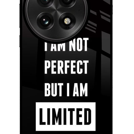 I Am Not Perfect But I Am Limited Edition OnePlus 13 Glass Case