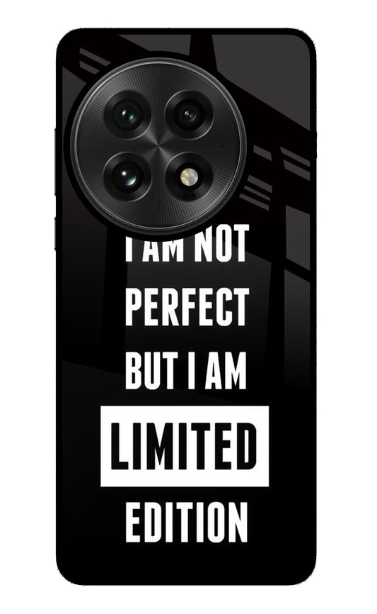 I Am Not Perfect But I Am Limited Edition OnePlus 13 Glass Case
