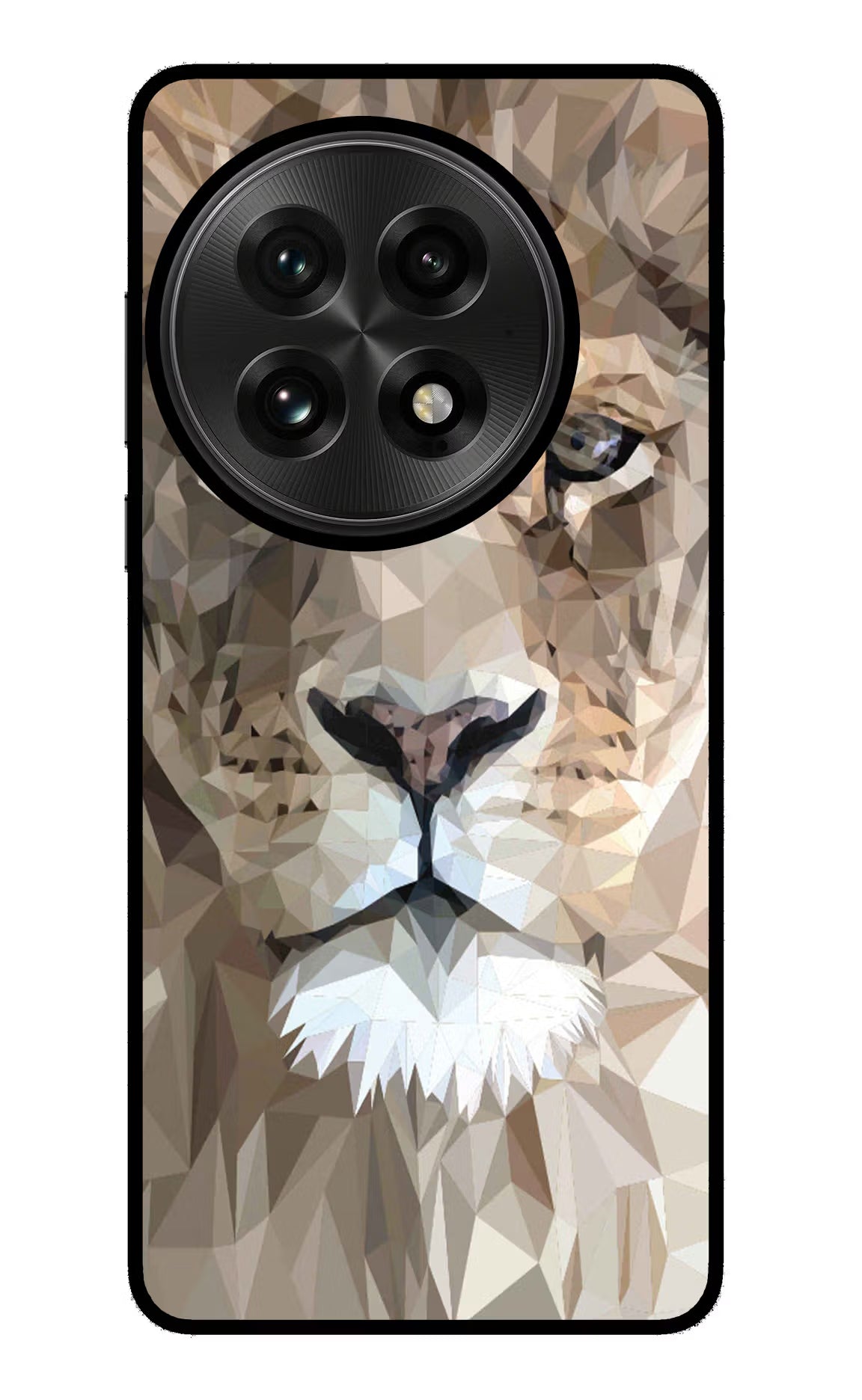 Lion Art OnePlus 13 Glass Case