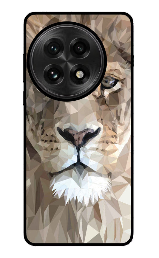 Lion Art OnePlus 13 Glass Case