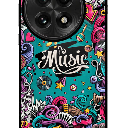 Music Graffiti OnePlus 13 Glass Case