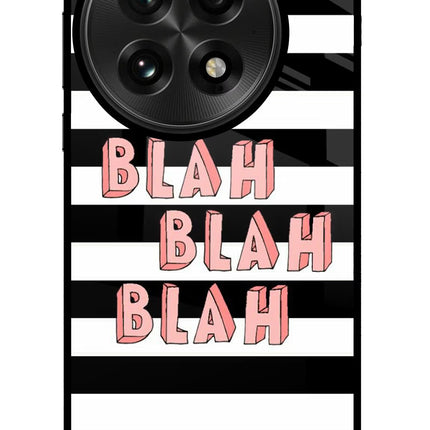 Blah Blah Blah OnePlus 13 Glass Case