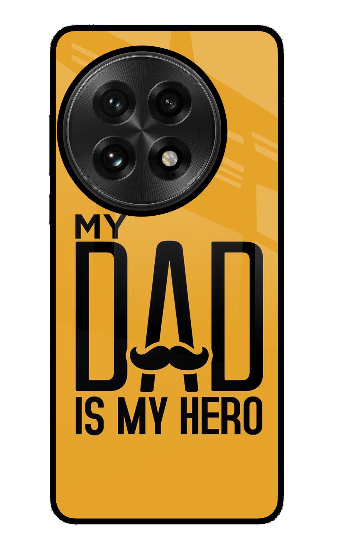 My Dad Is My Hero OnePlus 13 Glass Case