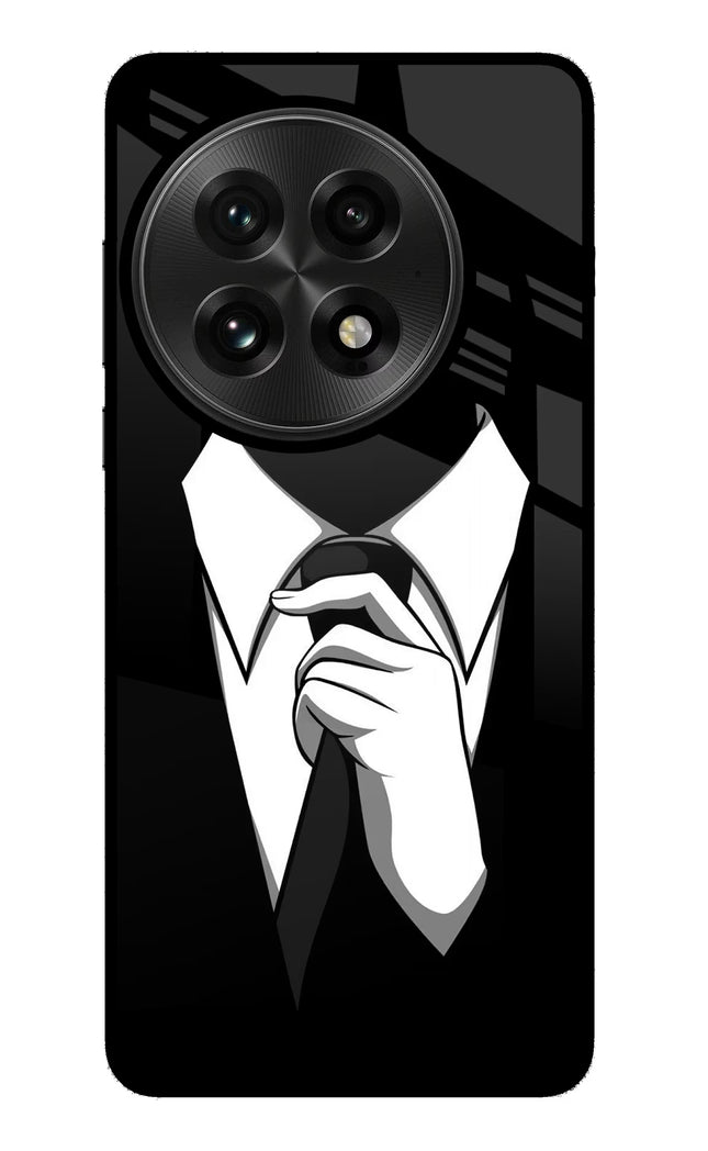 Black Tie OnePlus 13 Glass Case