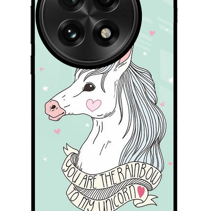 Unicorn Wallpaper OnePlus 13 Glass Case