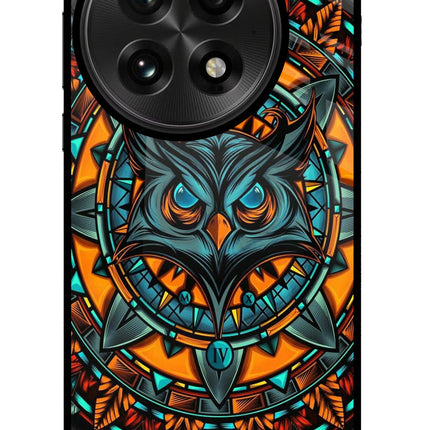 Angry Owl Art OnePlus 13 Glass Case