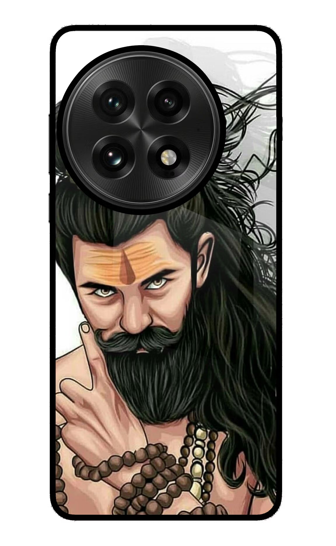Mahadev OnePlus 13 Glass Case Back Cover by Casekaro