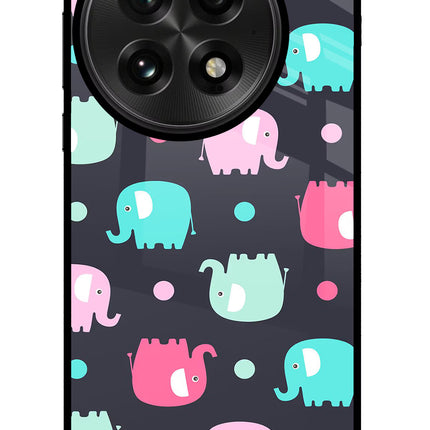 Elephants OnePlus 13 Glass Case