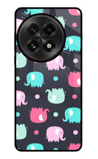 Elephants OnePlus 13 Glass Case