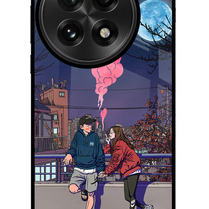 Chilling Couple OnePlus 13 Glass Case