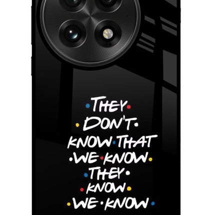 FRIENDS Dialogue OnePlus 13 Glass Case