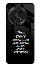 FRIENDS Dialogue OnePlus 13 Glass Case