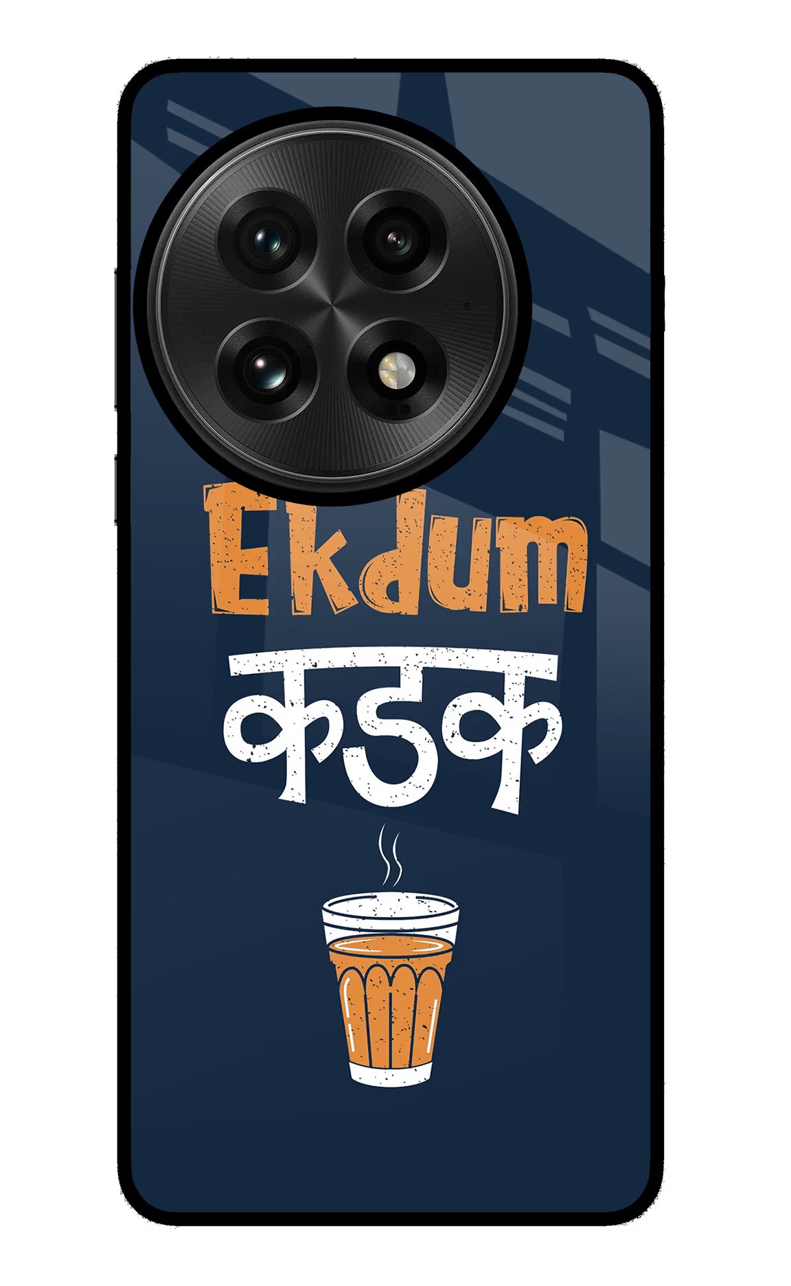 Ekdum Kadak Chai OnePlus 13 Glass Case