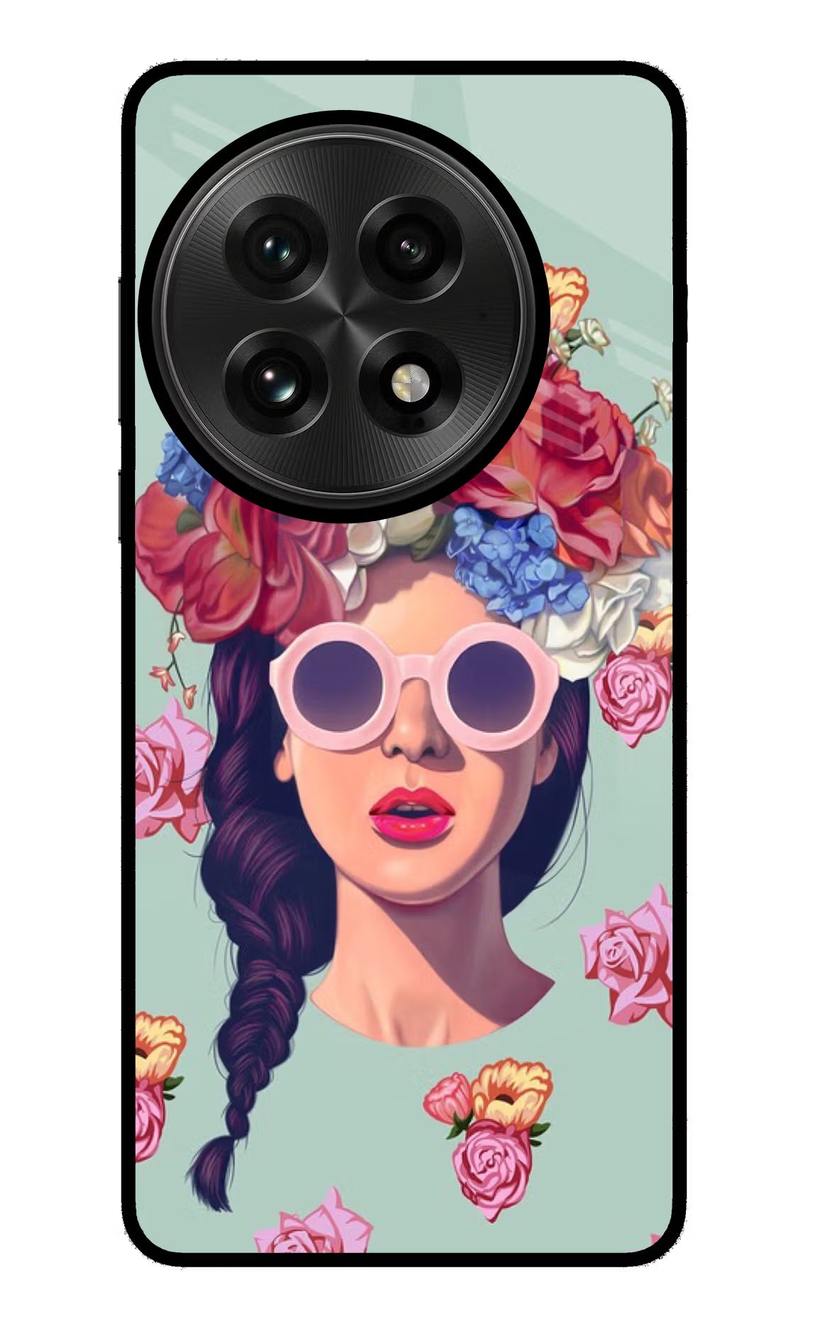 Pretty Girl OnePlus 13 Glass Case