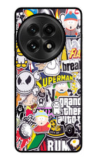 Sticker Bomb OnePlus 13 Glass Case