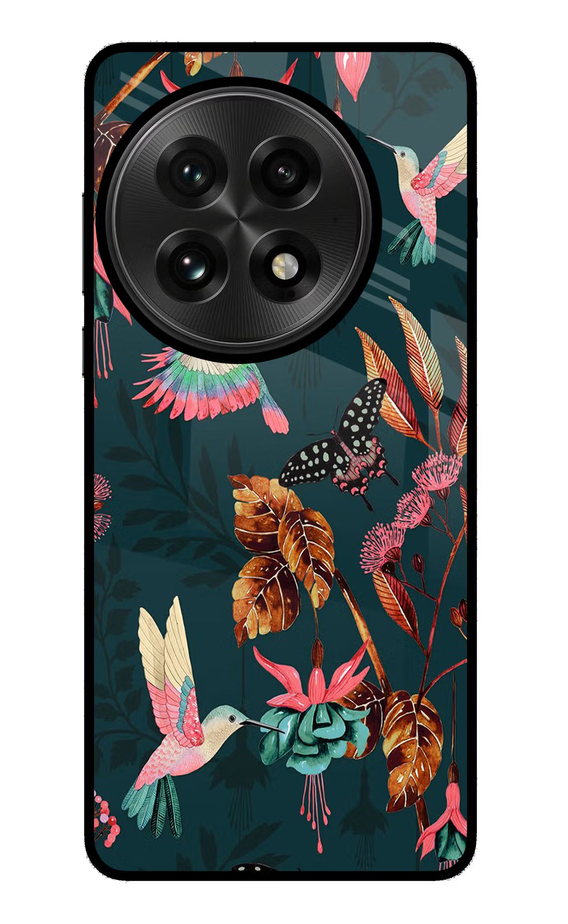 Birds OnePlus 13 Glass Case Back Cover by Casekaro