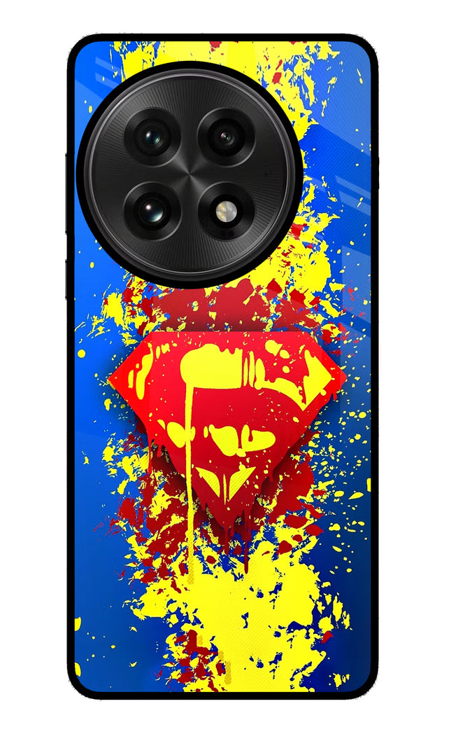 Superman logo OnePlus 13 Glass Case