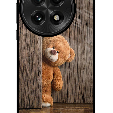 Teddy Wooden OnePlus 13 Glass Case