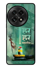 Har Har Mahadev Shivling OnePlus 13 Glass Case