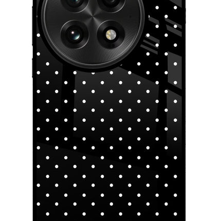 White Dots OnePlus 13 Glass Case