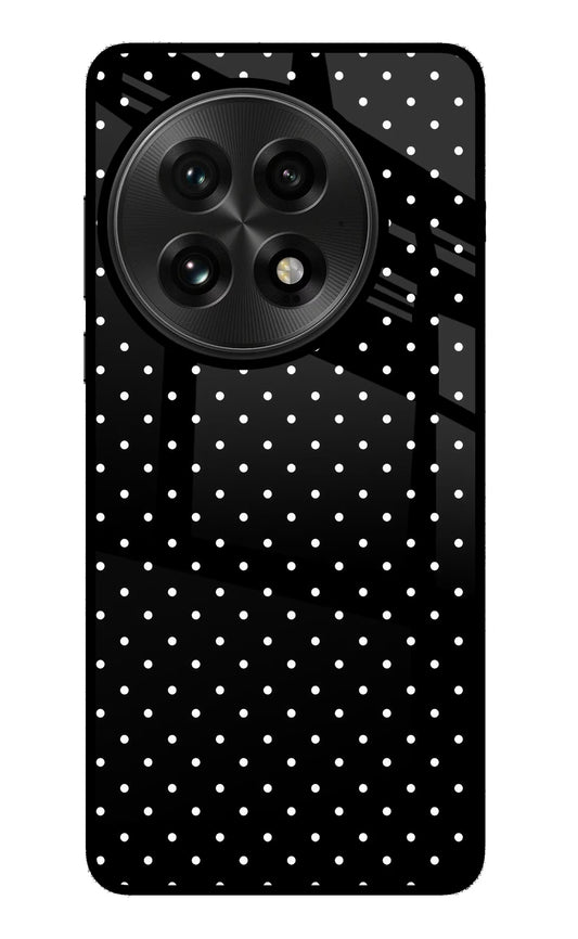 White Dots OnePlus 13 Glass Case