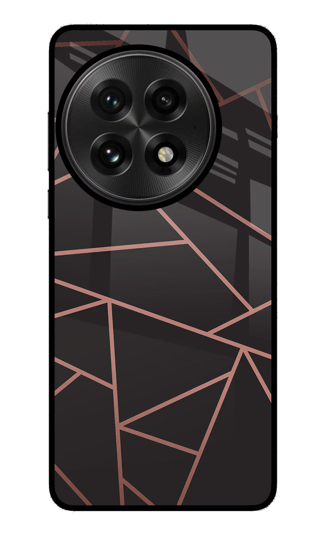 Geometric Pattern OnePlus 13 Glass Case